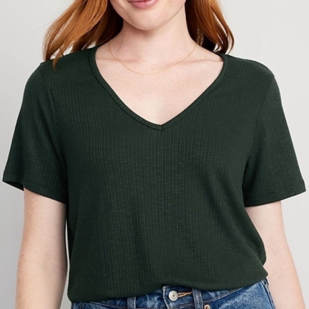 Old Navy Luxe Ribbed Tee